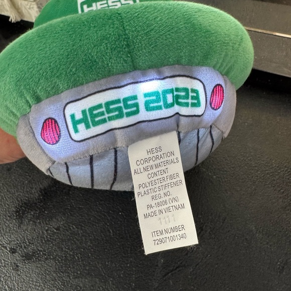 COPY - Rare Hess Truck Green Plush Boat Toy with Colorful Accents NEW - Picture 6 of 7